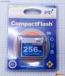 Карта памяти Compact Flash PQi 256Mb