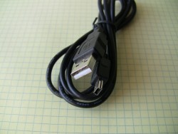 Кабель USB - miniUSB тип B 1м