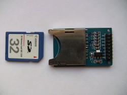 Модуль подключения SD MMC карт памяти