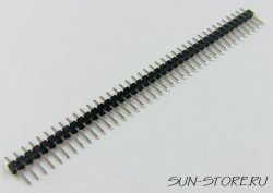 Пины 2.54mm 1 x 40 (pin header)