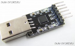 TTL конвертер на чипе cp2102