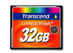 Карта памяти Compact Flash 32Gb Transcend <133x>