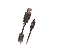 Кабель USB 2.0 AM/miniB 5P (mini USB) 1.8м. 1 кольцо. Belsis BW1420