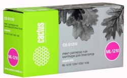 Картридж Cactus CS-S1210 для принтеров SAMSUNG ML-1210/1220/1250/1430. 2500 стр.