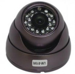 Камера наблюдения  ORIENT UM-819R. защ.метал.полусф..CCD (Sony)1/3".420ТВЛ.ЦВ.24LED/25м.6mm.выходы BNC+пит..ret