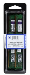 Память DDR3 4Gb (pc-10600) 1333MHz Kingston. Kit of 2 <Retail> (KVR1333D3S8N9K2/4G)