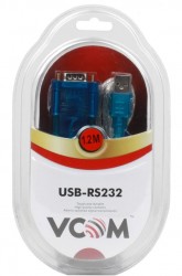 Кабель-адаптер USB AM <-> COM port 9pin (добавляет в систему новый COM порт) VCOM <VUS7050>