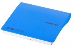 Оптич. накопитель ext. DVD±RW Samsung SE-208DB/TSLS Slim Blue <SuperMulti. USB 2.0. Retail>