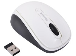 (GMF-00294) Мышь Microsoft Wireless Mobile Mouse3500 Black. USB  White Gloss беспроводная