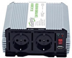 Инвертор авто Energenie EG-PWC-034  12В->220В 800Вт + USB