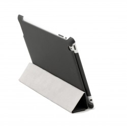 Чехол Jet.A IC10-27N для Apple iPad NEW. iPad 2 и 4 Smart Cover (Чехол из полиуретана. работает как подставка) Черный